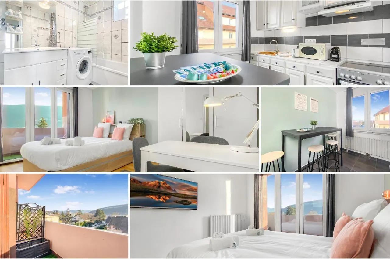 Guest house Homey Coloc Goodlife: Modern Shared Living with Private Rooms & Tram Access Ambilly France