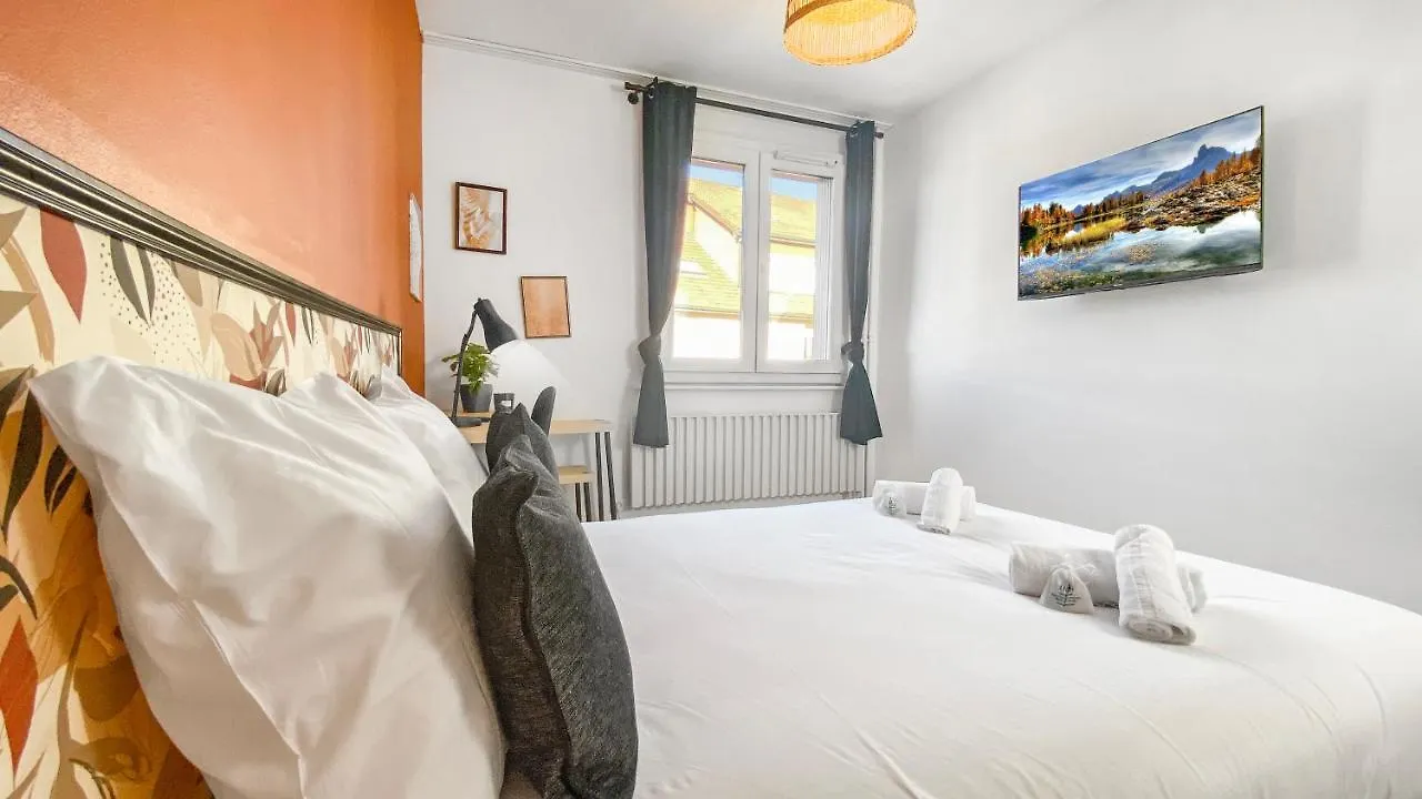Guest house Homey Coloc Goodlife: Modern Shared Living with Private Rooms & Tram Access Ambilly